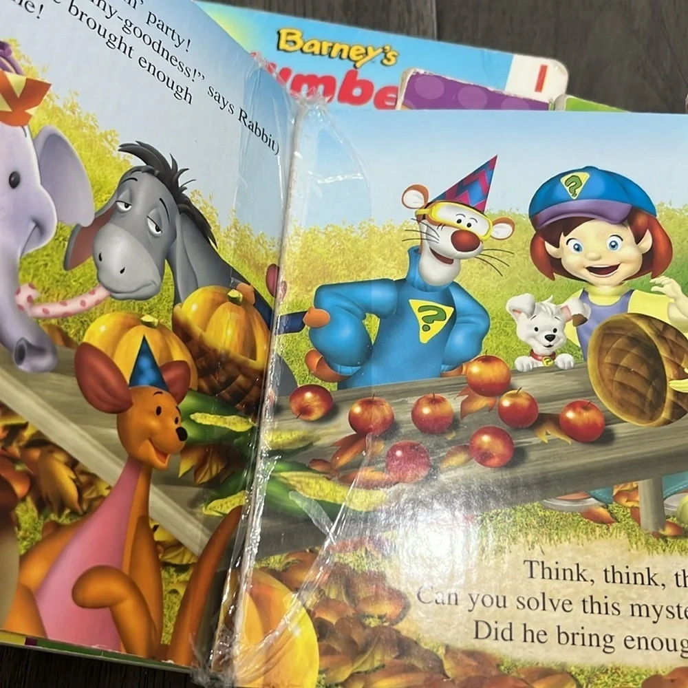 Bundle of Children’s educational books numbers colors and words
